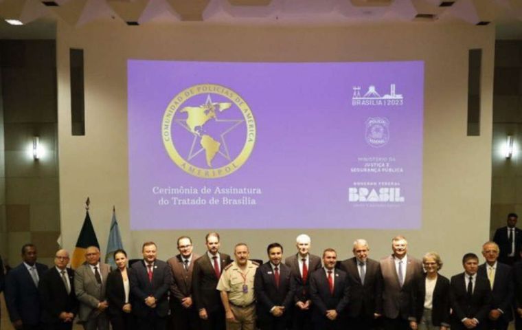 Treaty creating police force of the Americas signed – 3rd largest police bloc after Interpol, Europol