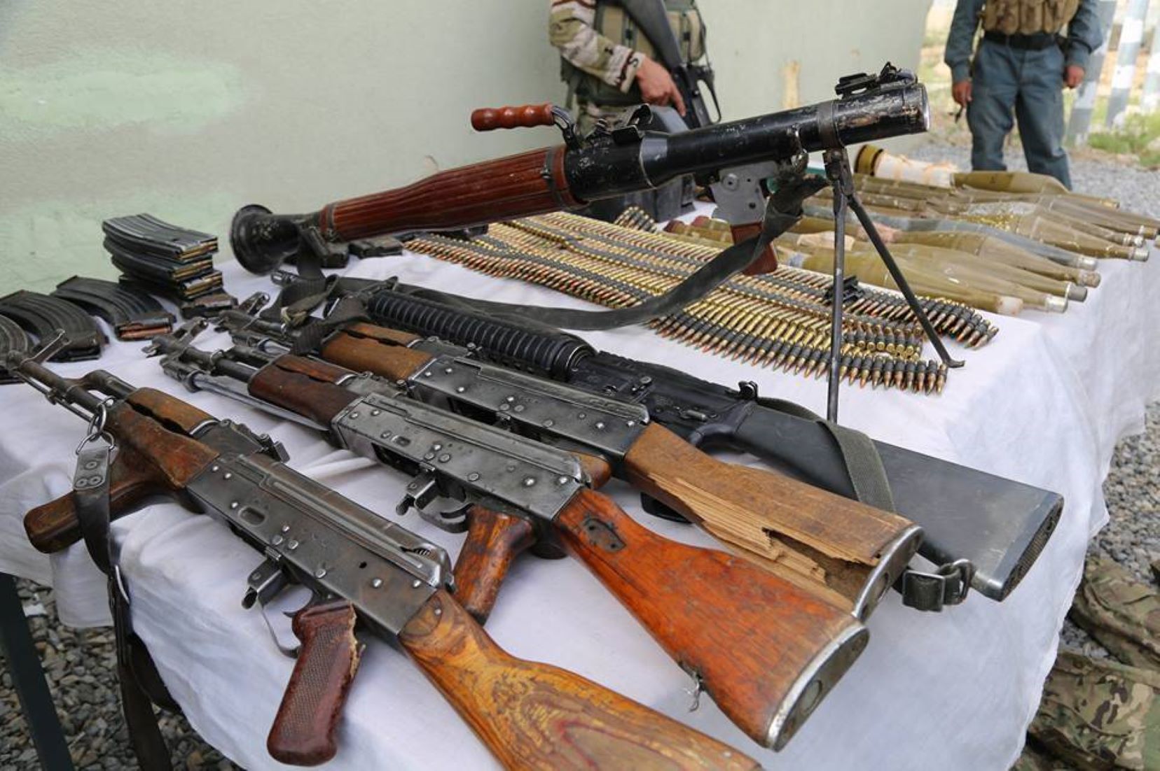 Police Discover Arms, Ammunition In S. Afghanistan