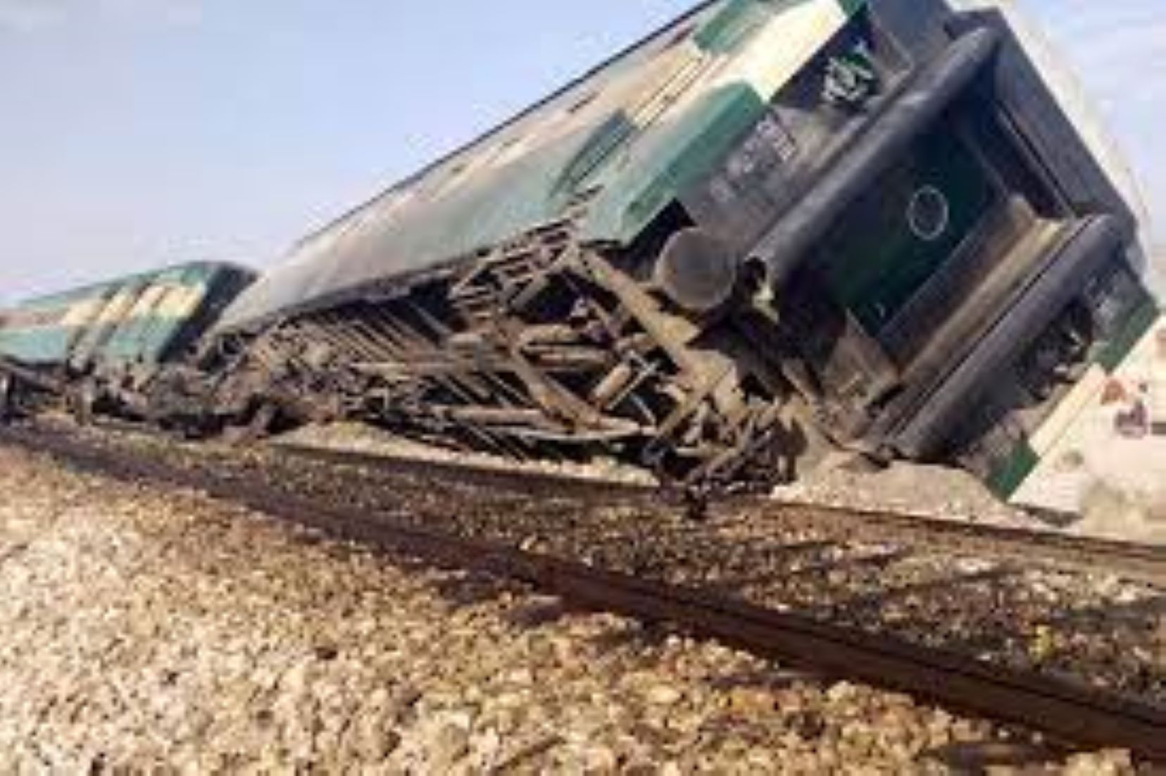 Explosion Derailed Passenger Train In Pakistan