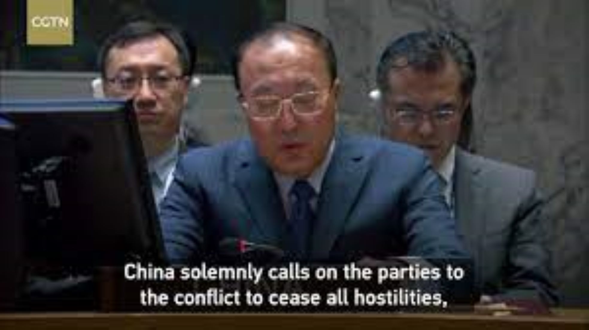 China Calls For Immediate Cessation Of Hostilities In Israeli-Palestinian Conflict