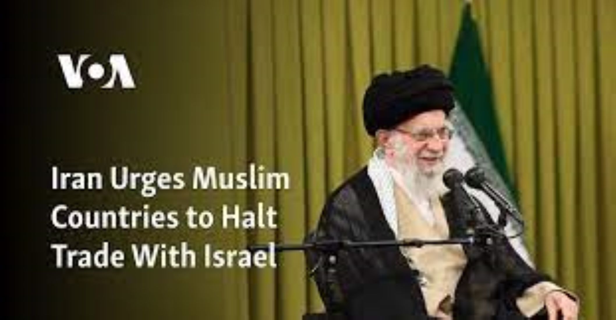 Iran’s Supreme Leader Urges Muslim Countries To Stop Oil Exports To Israel Amid Gaza Conflict