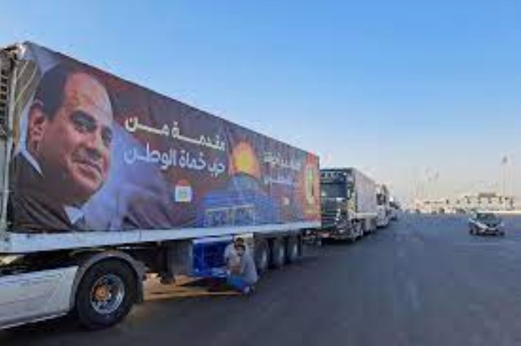 Egypt Sends 190 Truckloads Of Aid Supplies To War-Ravaged Gaza