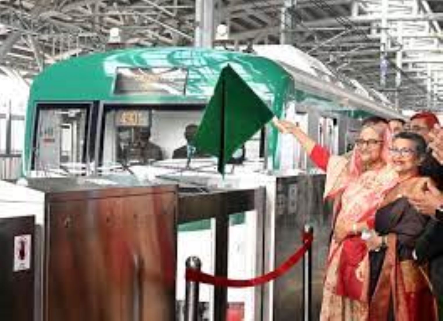 Main Line Of Bangladesh’s First Metro Launched In Dhaka