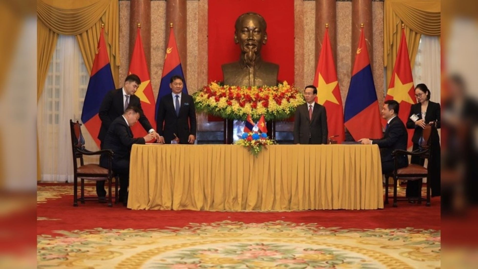 Mongolia, Vietnam Sign Cooperation Agreements