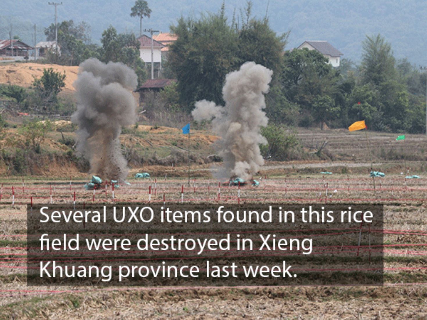 Nearly 600,000 Pieces Of UXO Cleared In Laos’ Northern Province