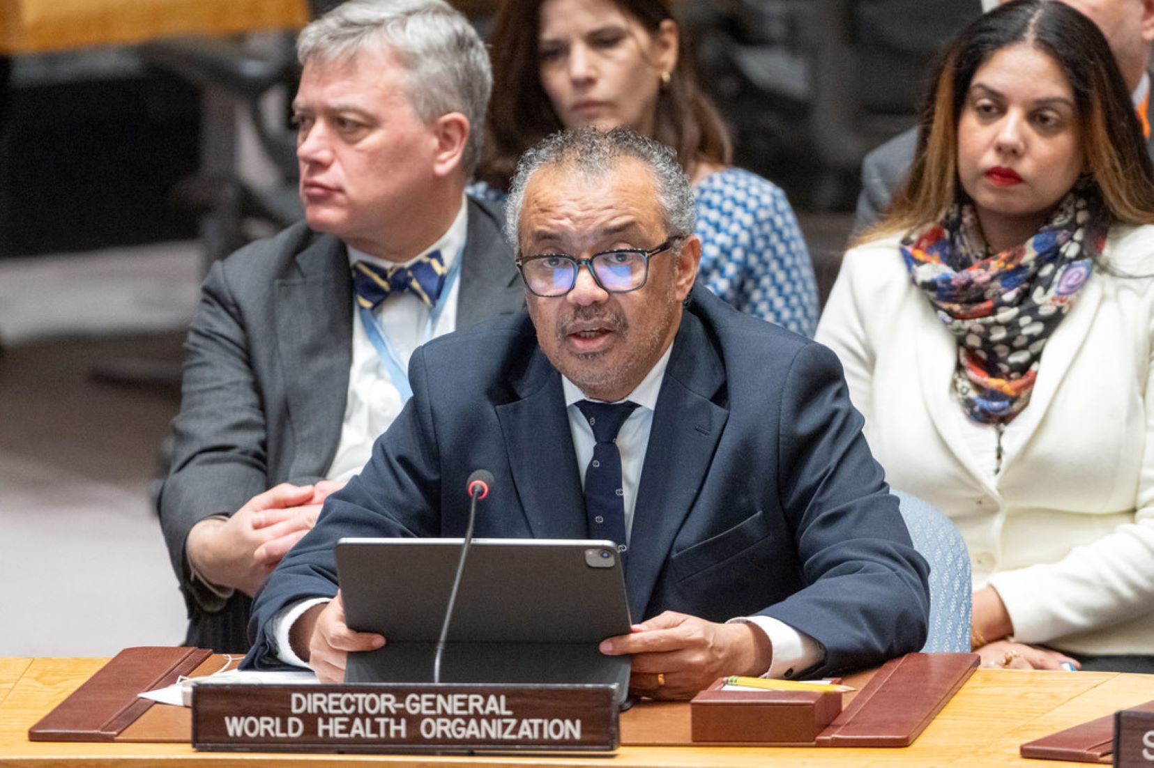 WHO Chief Stresses “No One Is Safe” In Gaza At UNSC Emergency Meeting