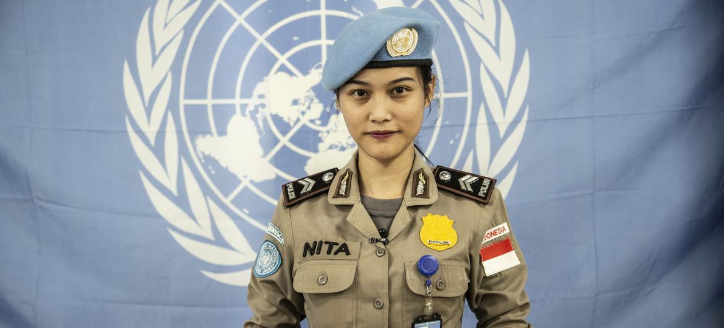 Indonesian Police Officer Presented With UN Woman Police Officer Of The Year Award