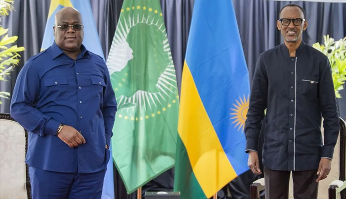 DR Congo President Tshisekedi compares Rwanda counterpart Kagame to Hitler