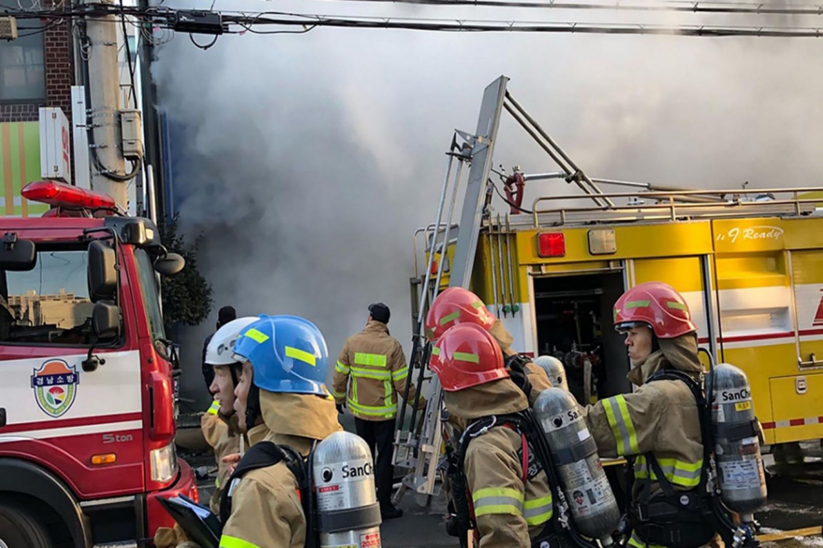 At Least 18 People Taken To Hospital In S. Korea’s Hotel Fire