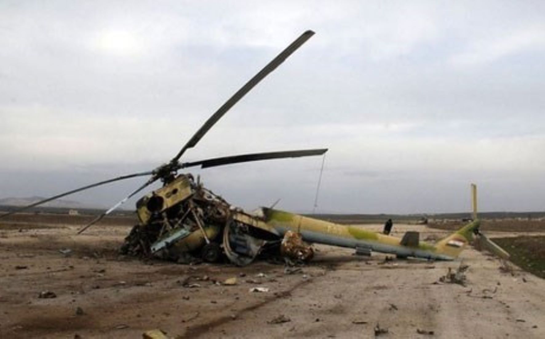 Helicopter Crash In Iraq Kills Army Officer On Election Duty