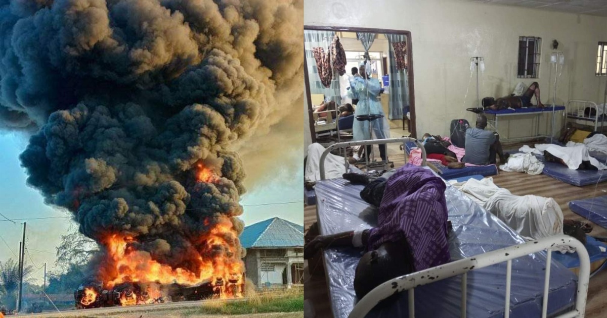 Liberia: Number of people killed in a gasoline tanker explosion increased to 40