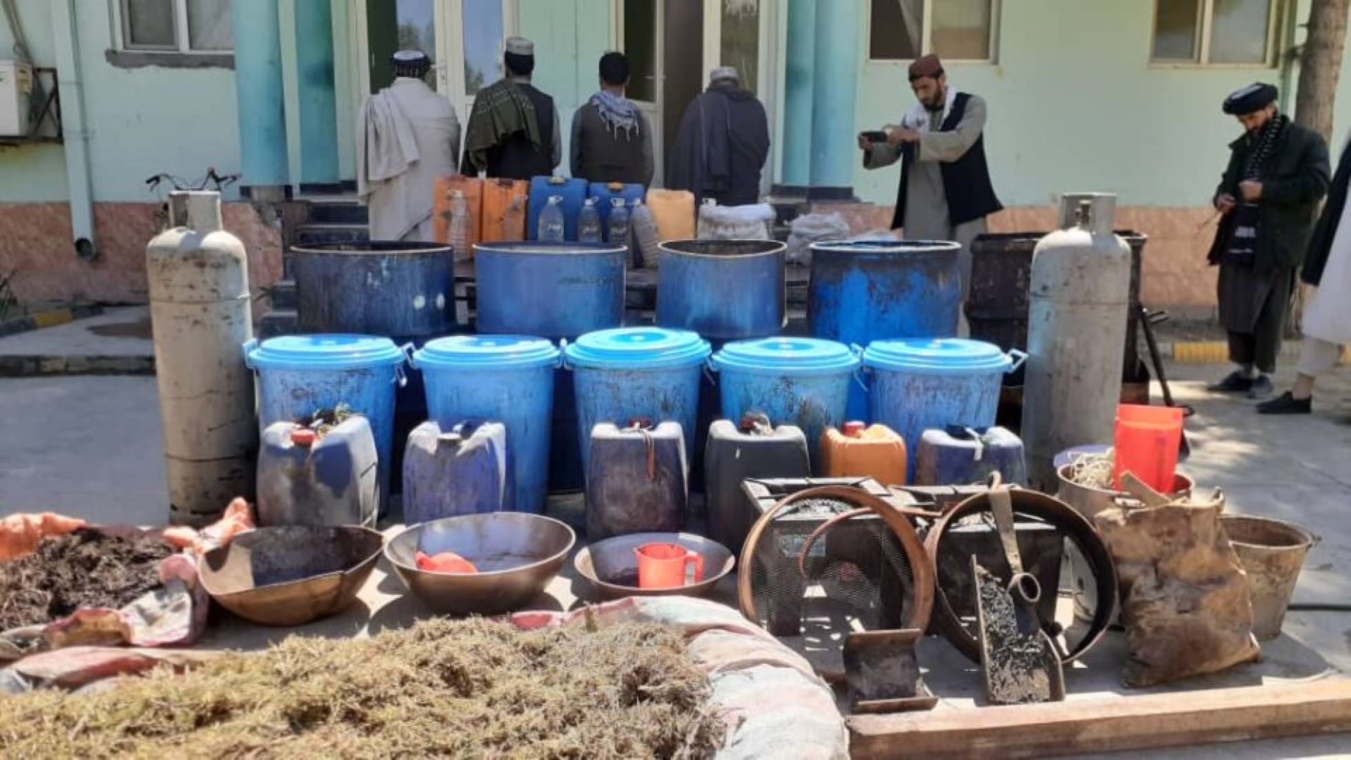 Police Discover Drug Lab In W. Afghanistan