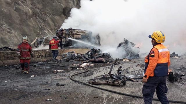 Update; At least 16 dead in motorway pile-up in Venezuela – fire brigade