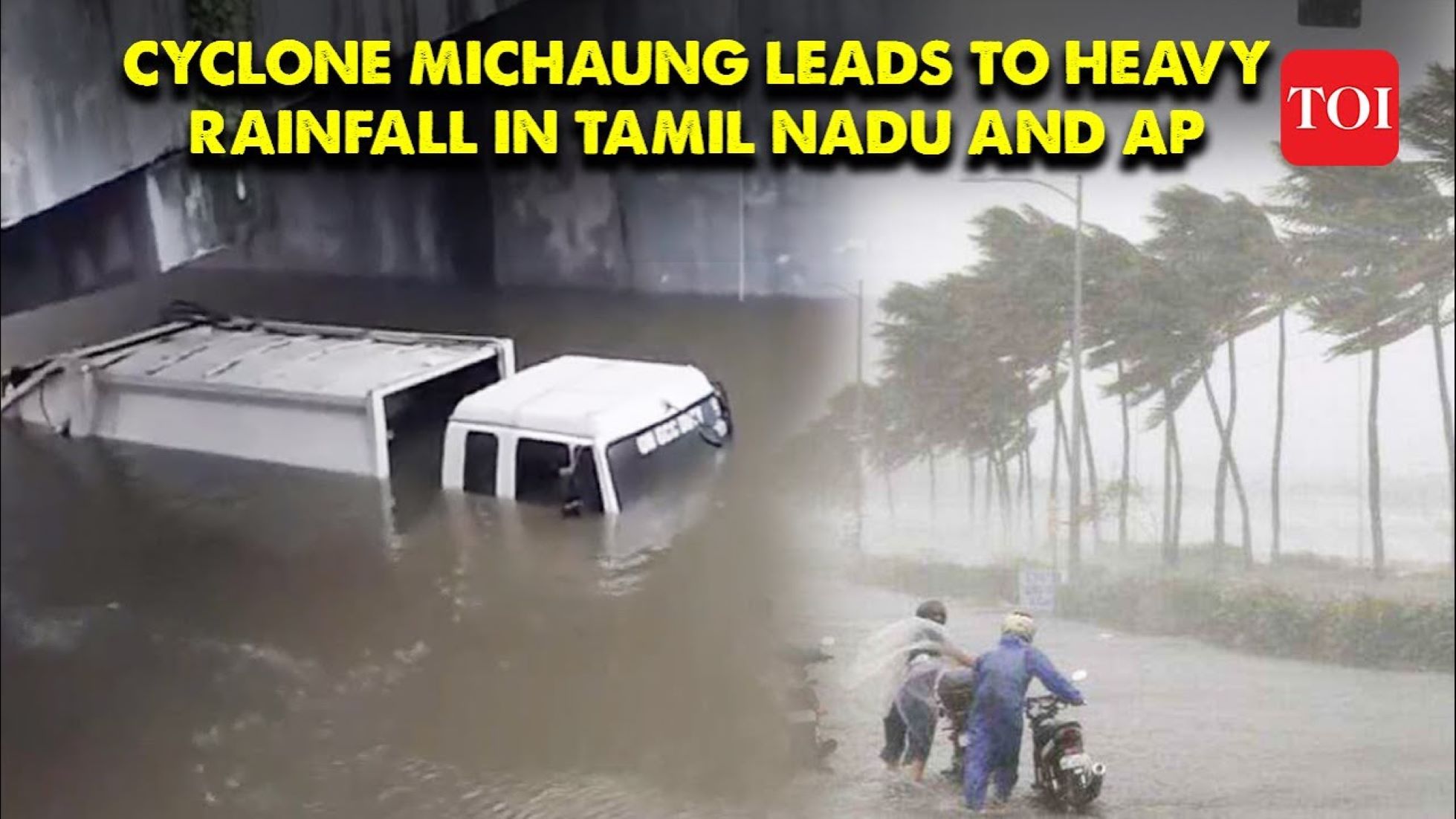 Cyclone Michaung Kills Seven In South India