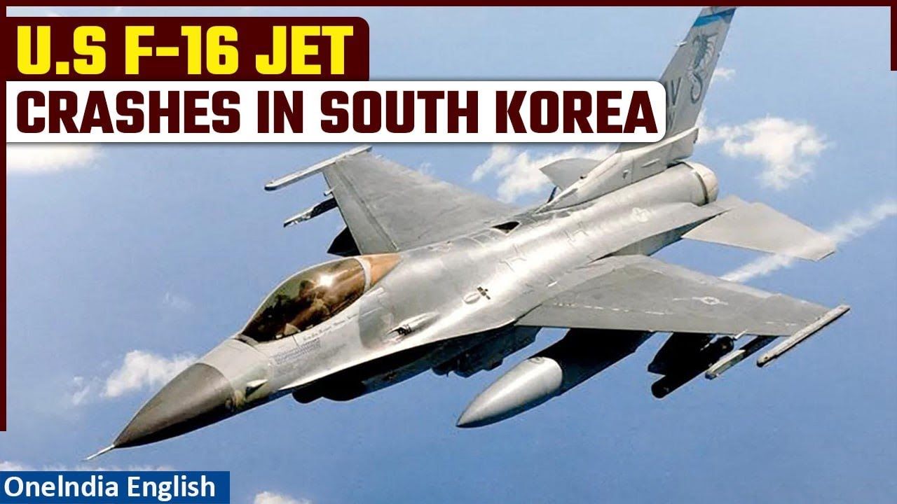 U.S. F-16 Fighter Jet Crashed In S. Korea