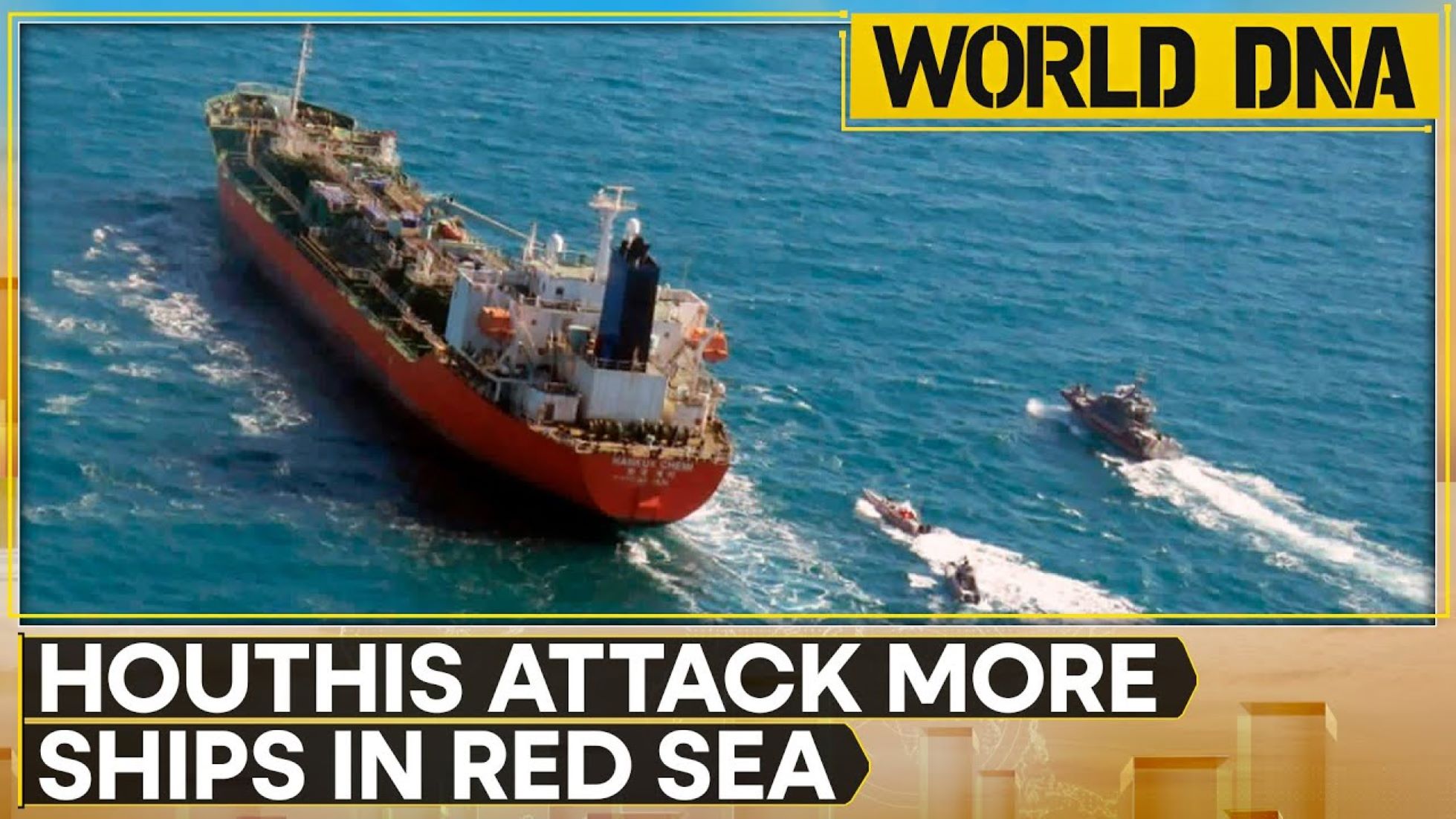 Yemen’s Houthis Claim Fresh Attacks On Two Ships In Red Sea