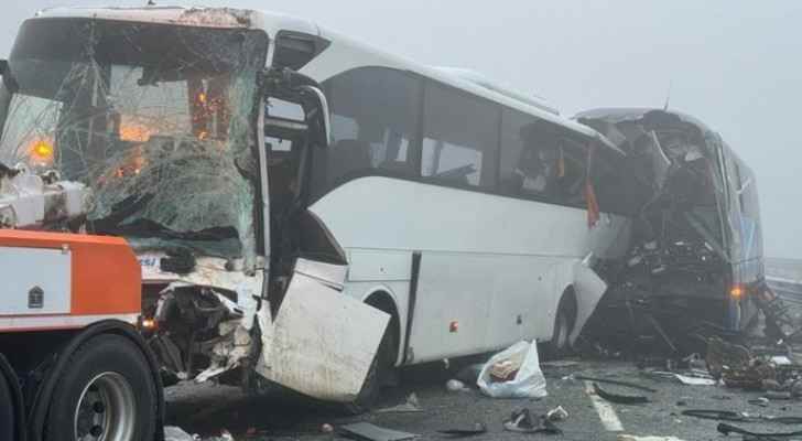 Turkiye: 11 killed, 57 injured after multi-vehicle crash during dense fog