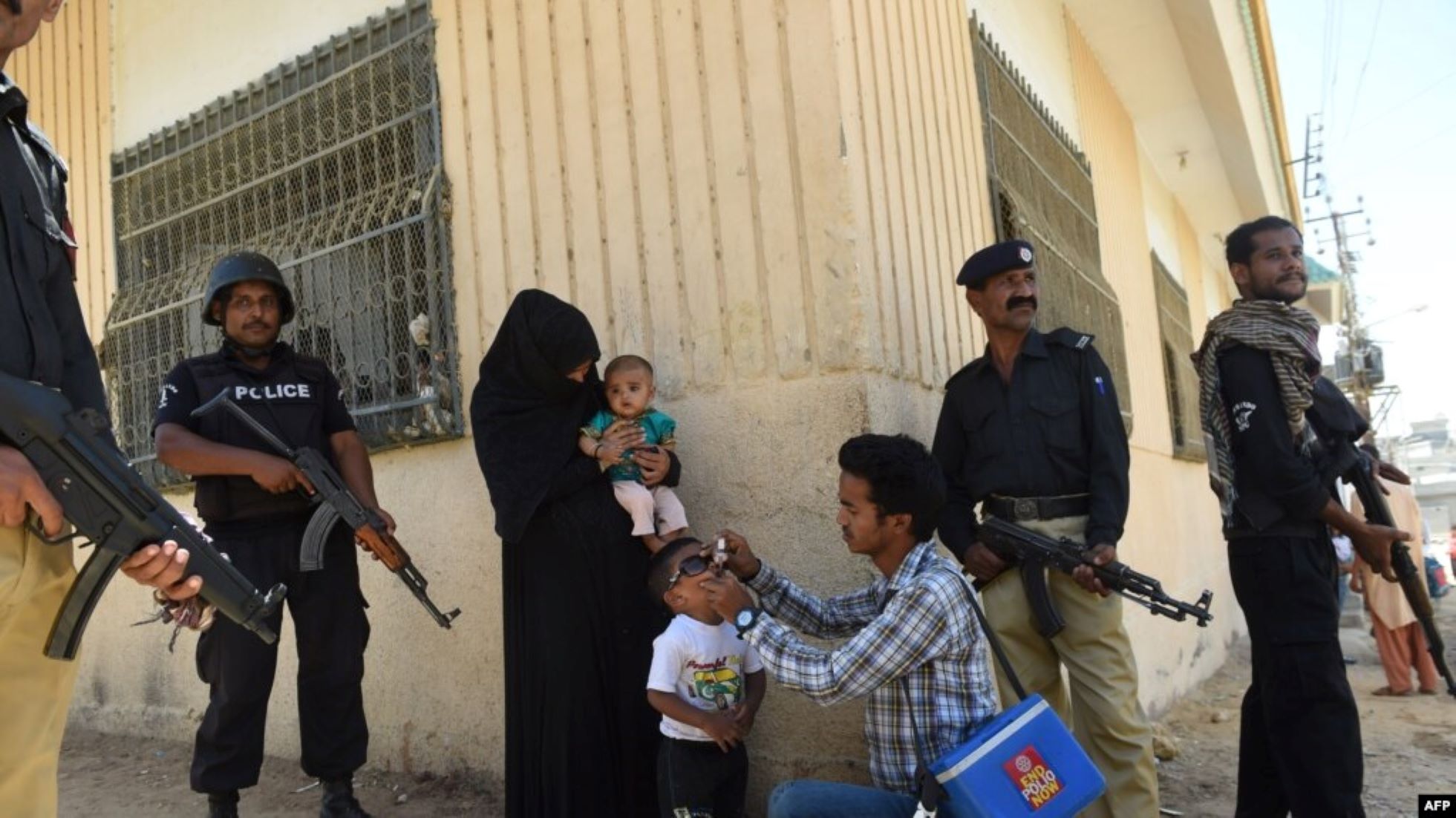 Policeman Guarding Anti-Polio Team Injured In Shoot-Out In SW Pakistan