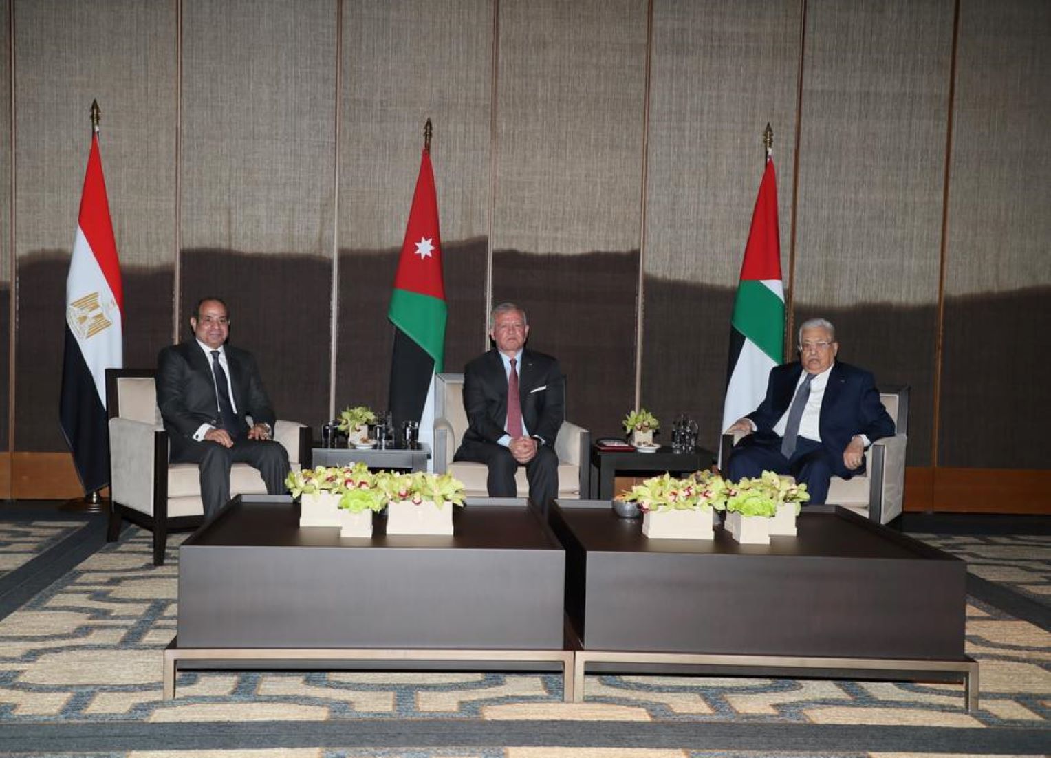 Jordan, Palestine, Egypt Stress Rejection Of Any Israeli Plans To Displace Palestinians