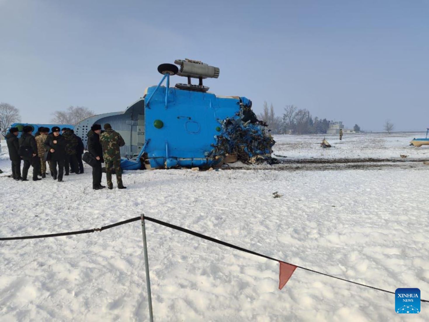 One Killed In Mi-8 Military Helicopter Crash In Kyrgyzstan