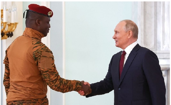 Russian troops deploy to Burkina Faso