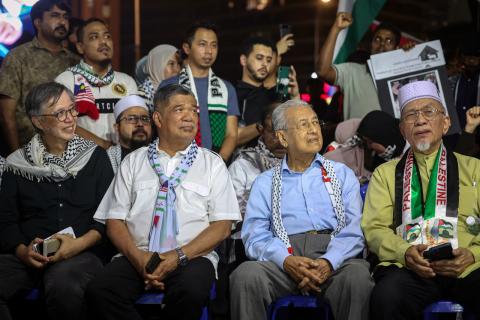 Palestine solidarity picket in Malaysia culminates with speeches, activities