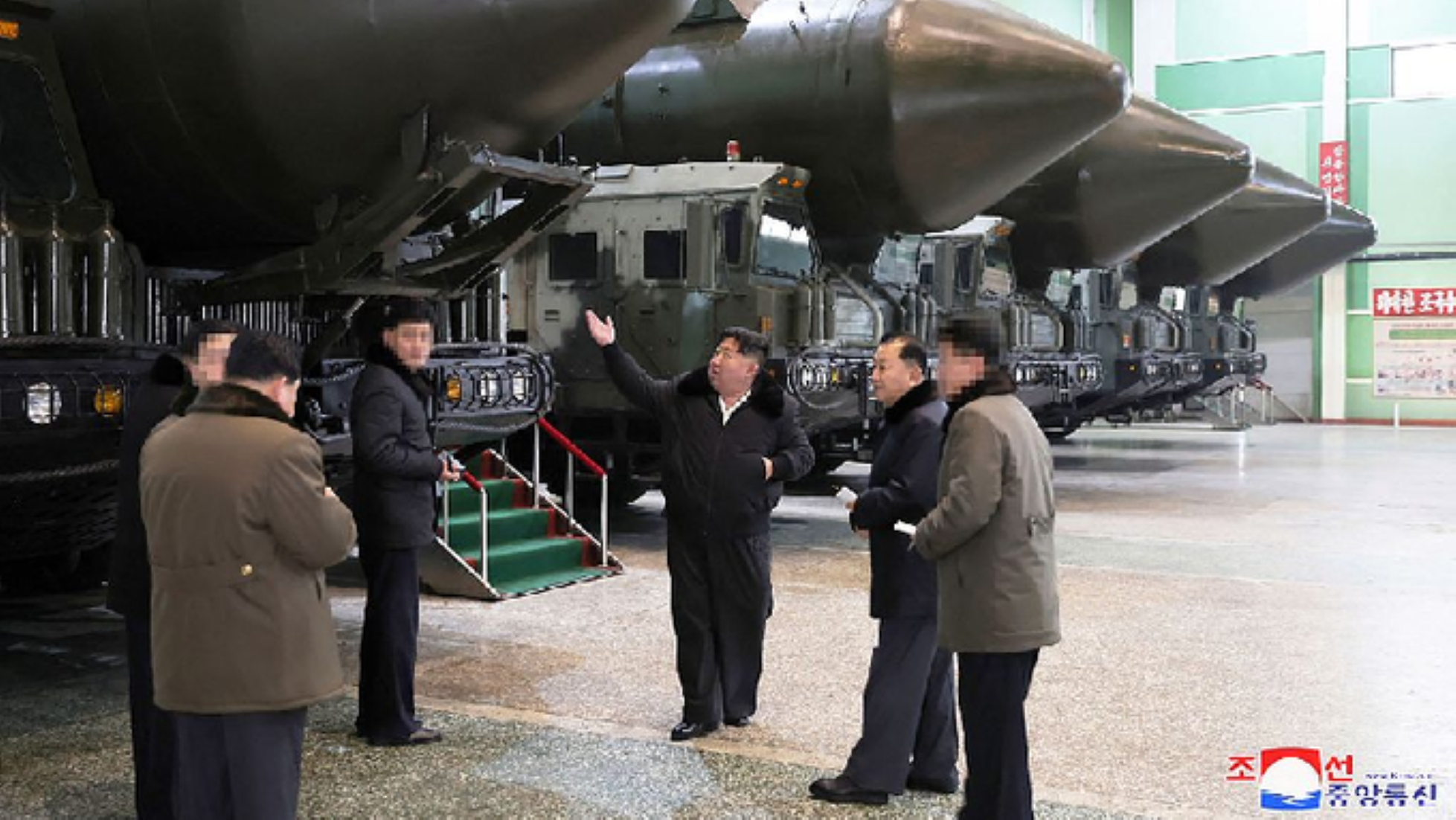 Top DPRK Leader Inspects Factory Producing Strategic Missile Launching Vehicles