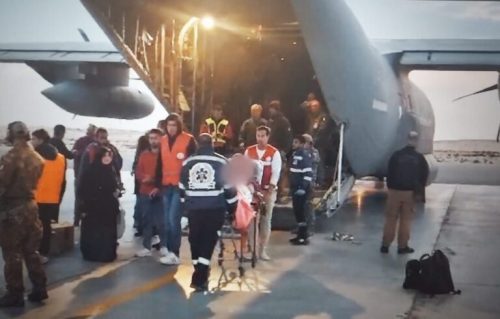 Palestinian children injured in Gaza arrive at Italian hospitals