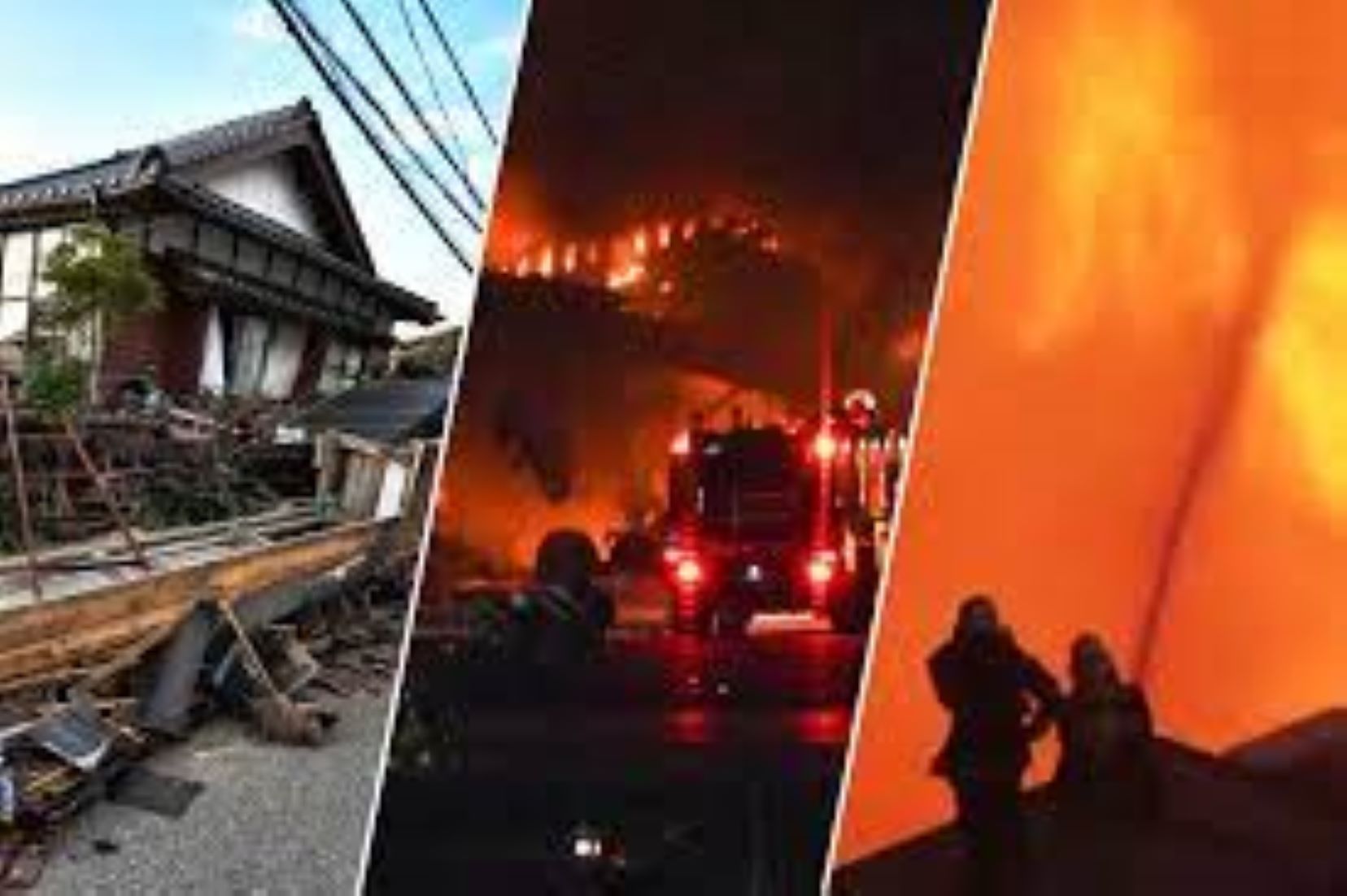 Residents Urged To Evacuate After Restaurant District Catches Fire In Japan’s Kitakyushu