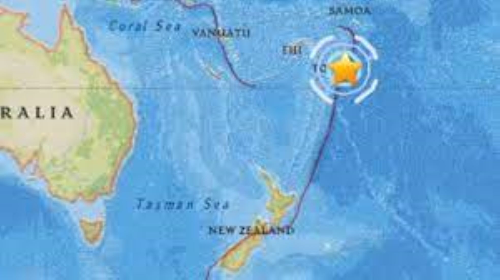 6.4-Magnitude Quake Hit Tonga