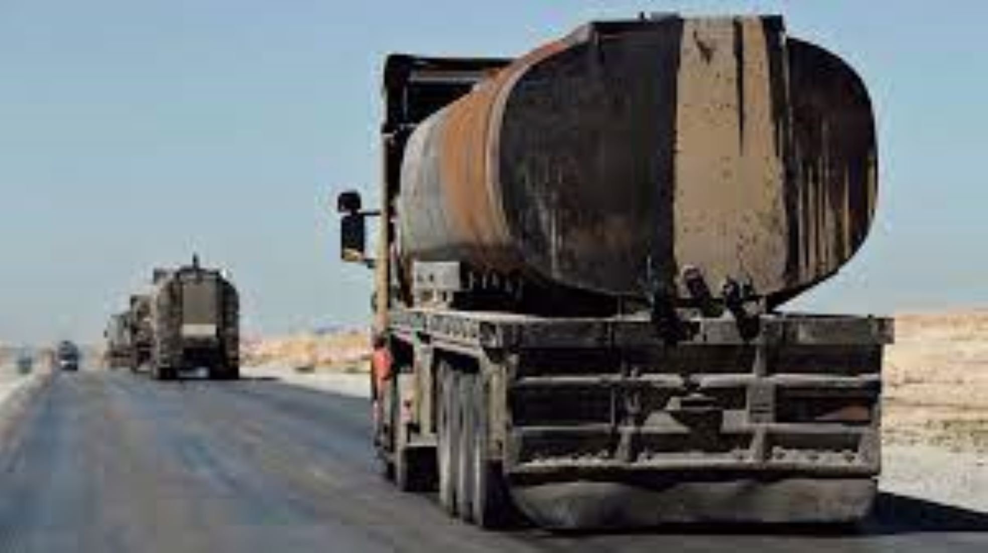 U.S. forces transport another Illegal shipment of Syrian oil to bases in Iraq