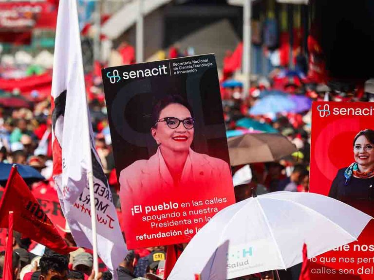 Thousands of Hondurans support Xiomara Castro’s government