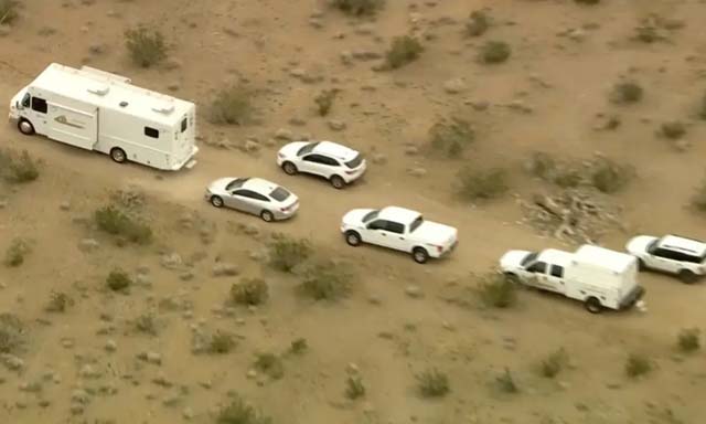 US gun violence: California police make arrests in desert killing of six