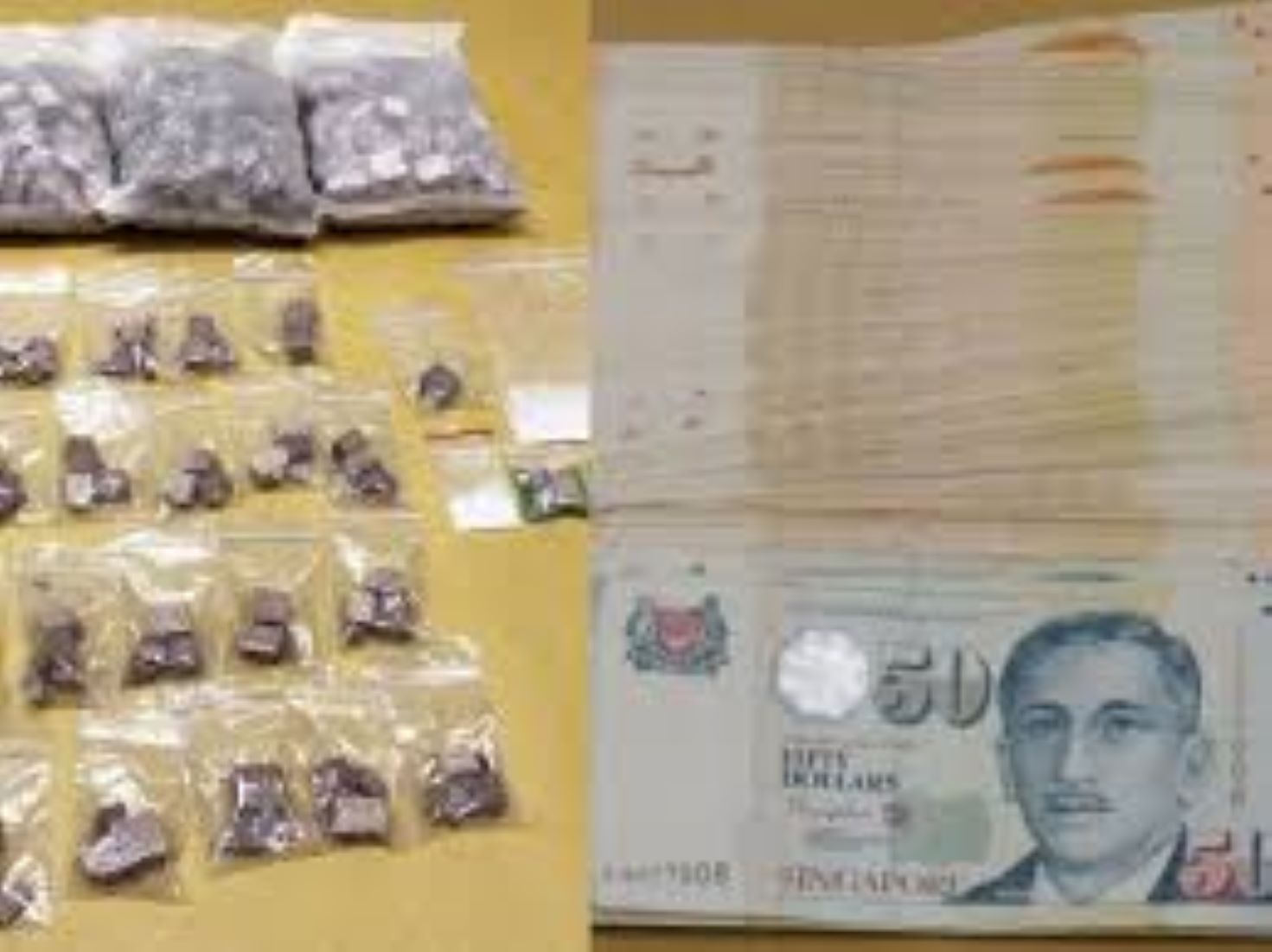 Singapore Authority Seized Over Three Kg Drugs Recently