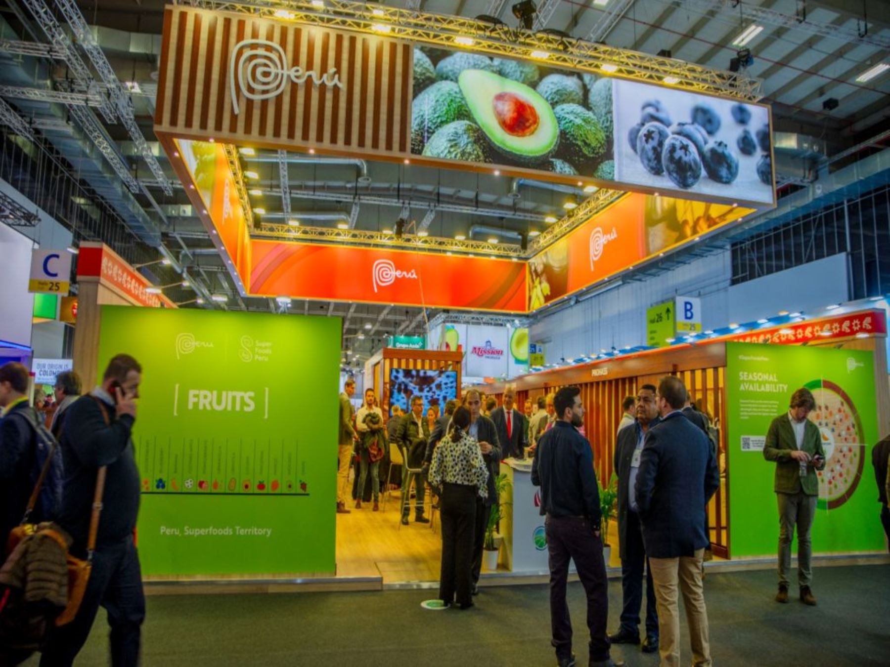 Peru cements its presence as exporter of fruits and vegetables at Fruit Logistica 2024