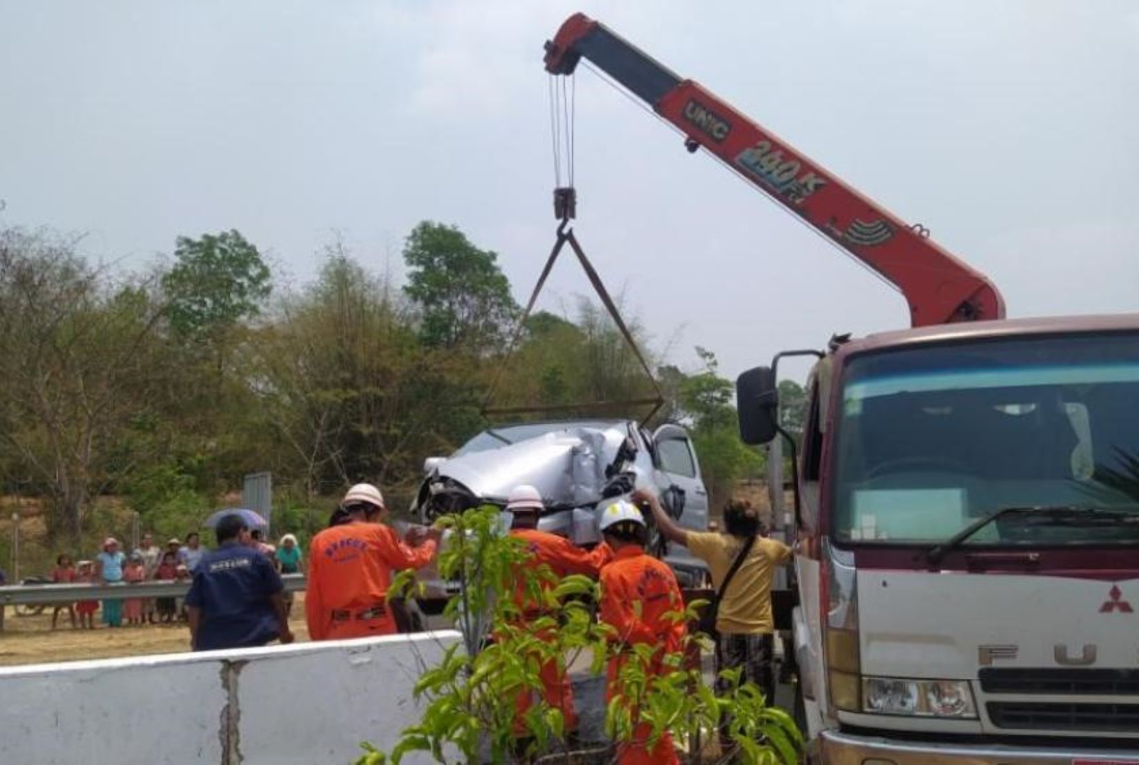 18 Injured After Vehicle Carrying Pilgrims Crashed In Southern Myanmar