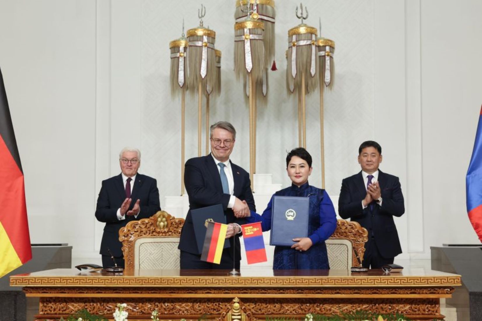 Mongolia, Germany Elevate Bilateral Ties, Seek Further Cooperation