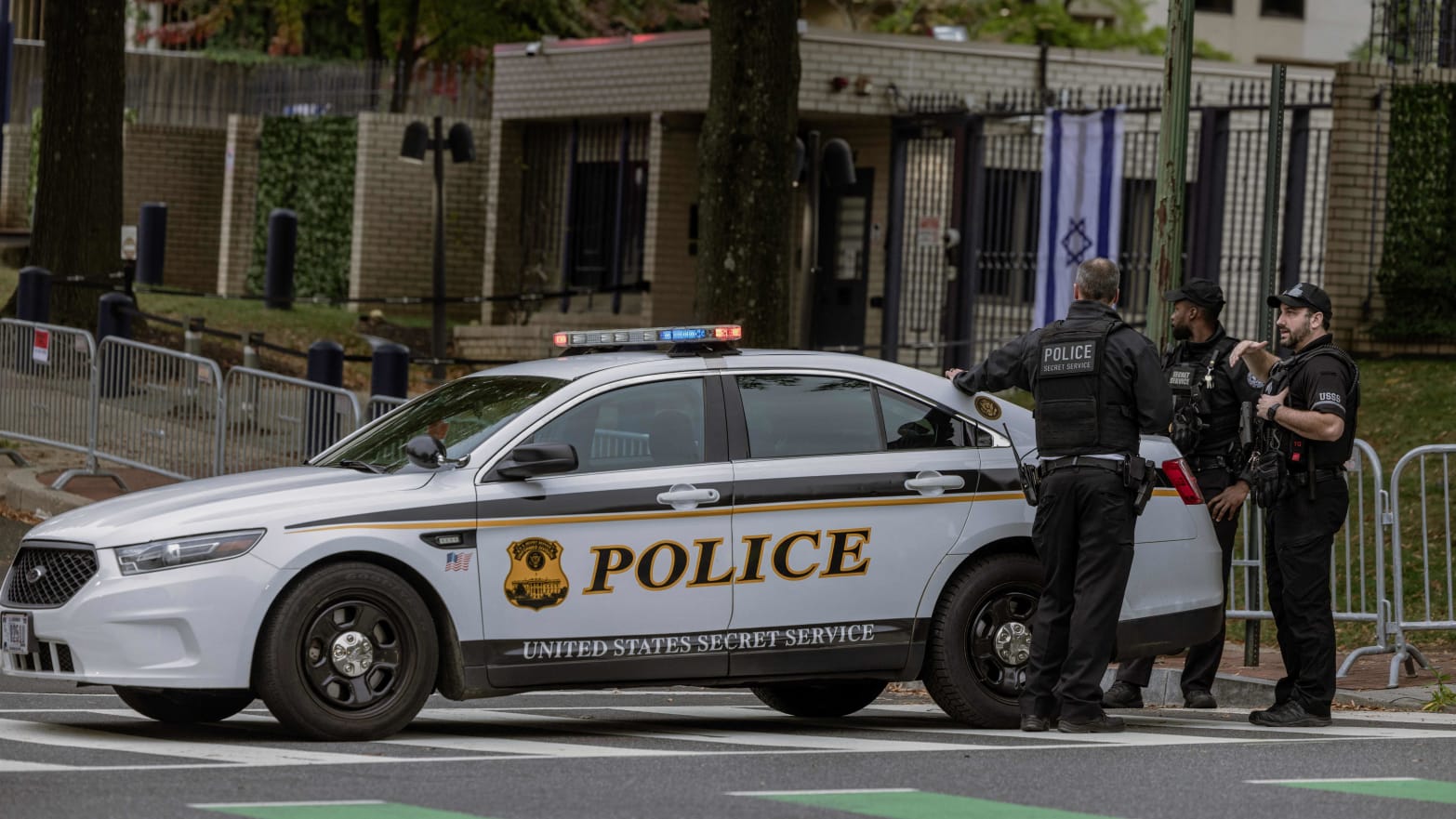 Uniformed US Airman sets himself on fire near Israeli Embassy in D.C.