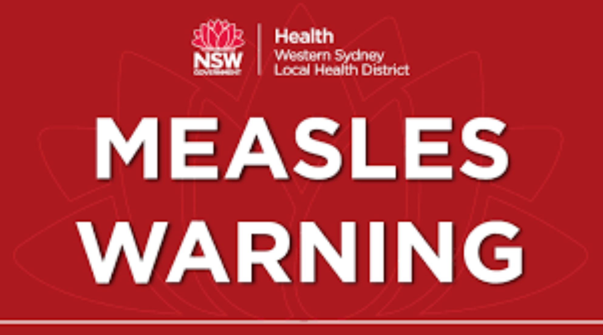 Sydney On High Alert For Measles Infection