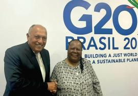 South Africa: Foreign Minister Pandor calls on the G20 to help resolve global tensions