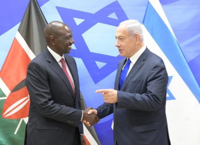 Kenyan Pres Ruto urges two-state solution to end Israel-Gaza conflict in call with Netanyahu