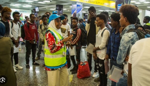 Rwanda receives dozens of refugees from Libya