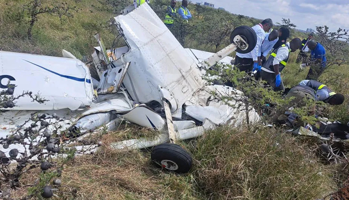 Kenya mid-air collision kills student pilot and trainer