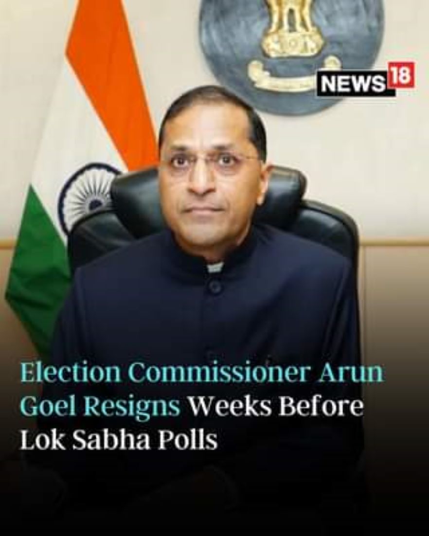 India’s Election Commissioner Resigned Weeks Ahead Of General Elections