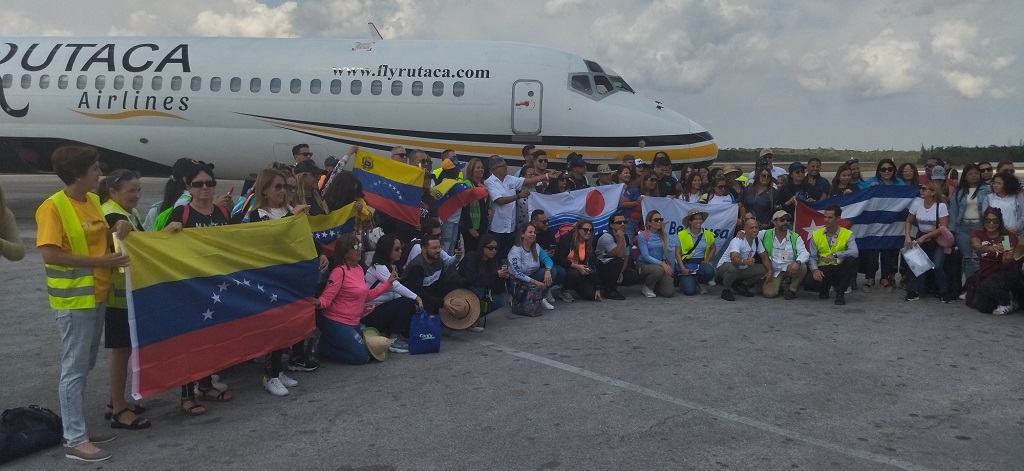 Venezuela-Cuba charter flight, this is just the first step