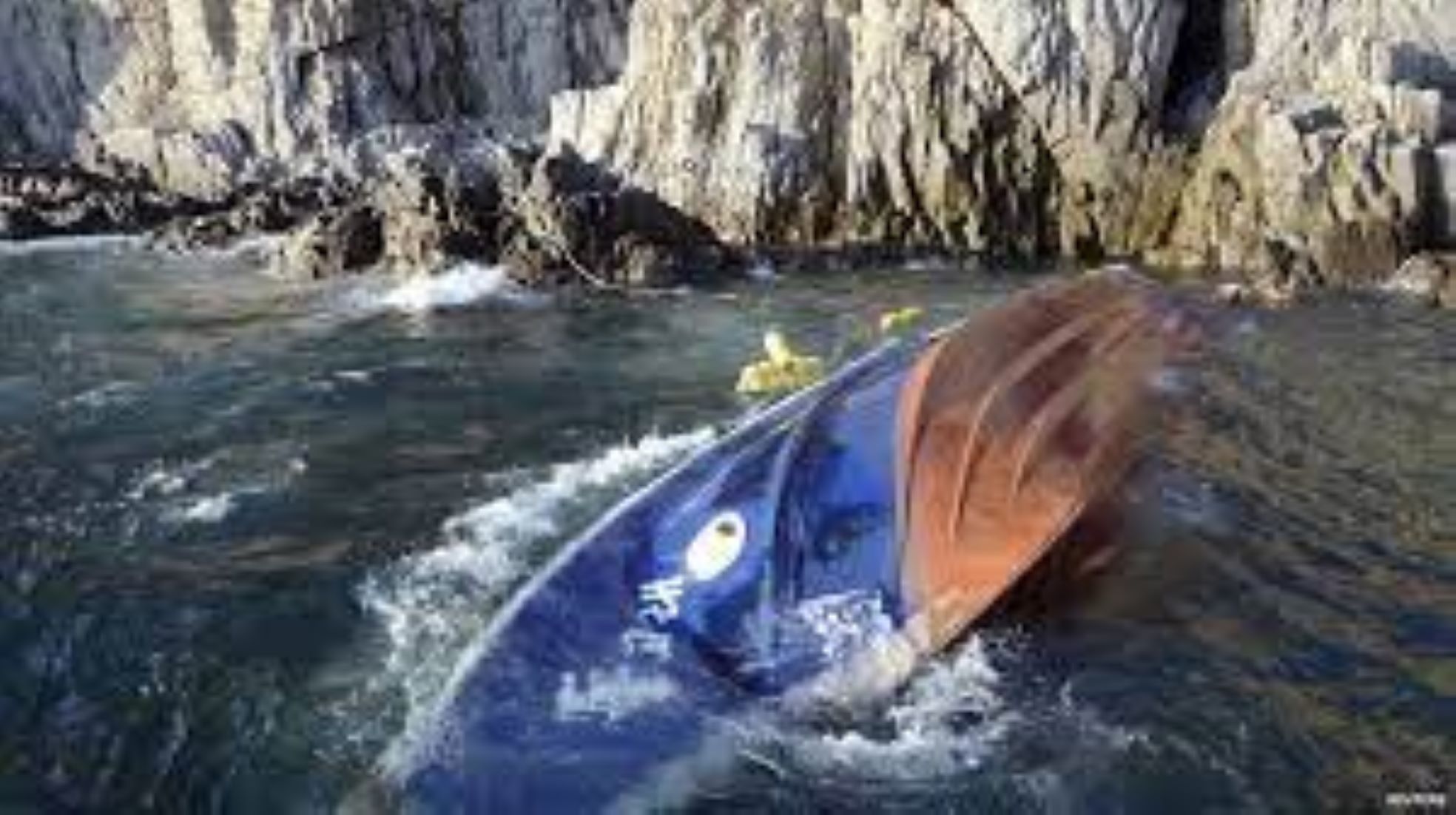 Fishing Boat With Ten On Board Capsized Near Seogwipo, South Korea