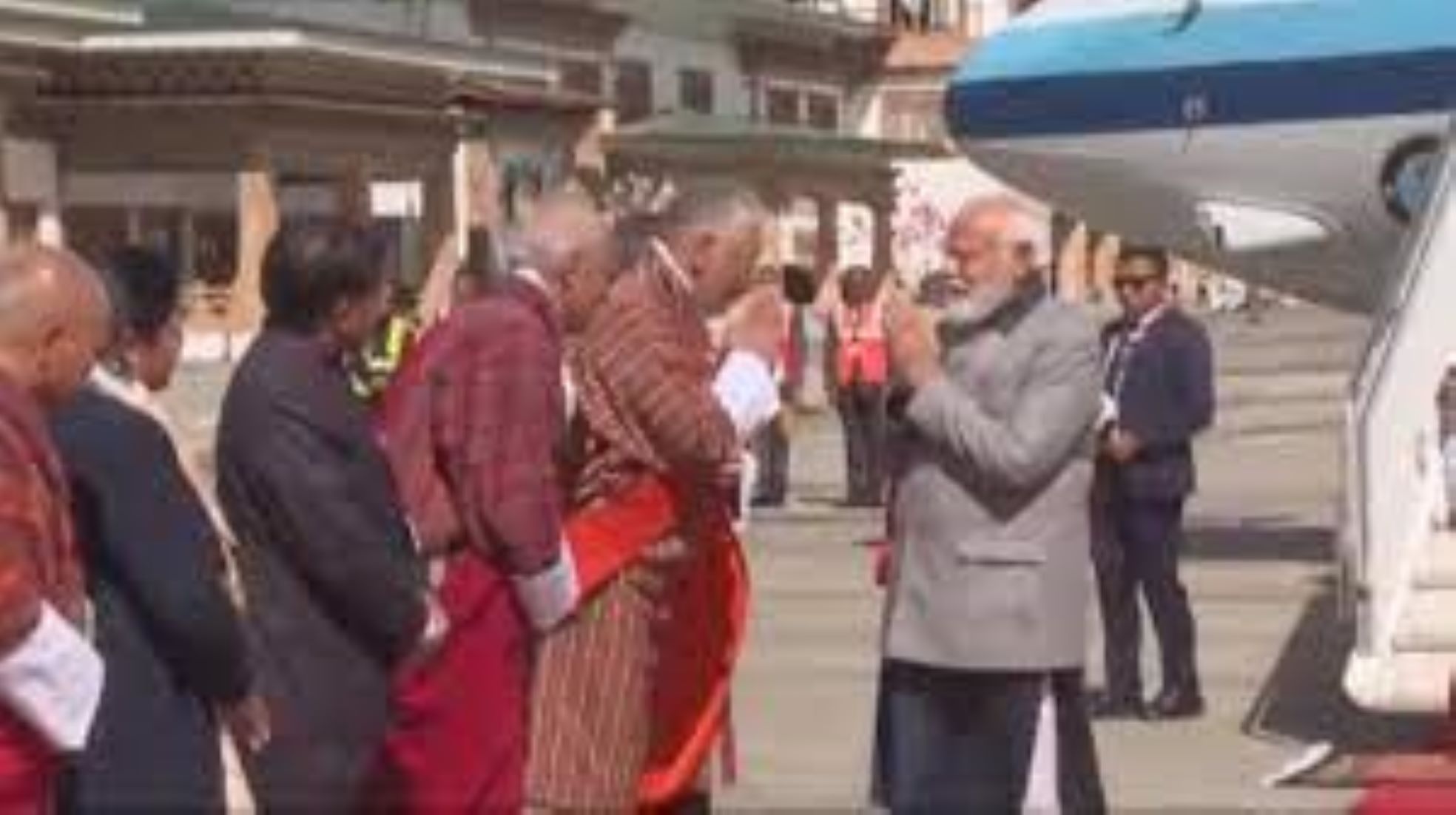 Indian PM Leaves For Two-Day State Visit To Bhutan