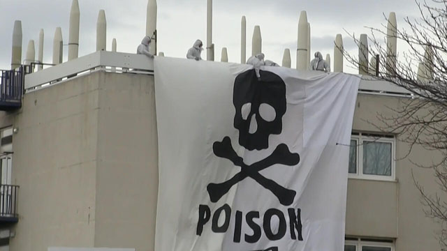 French police arrest eight activists targeting chemicals site