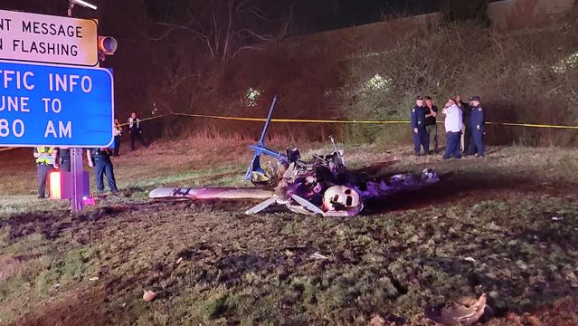 US: Five dead after small plane crashes near Tennessee highway