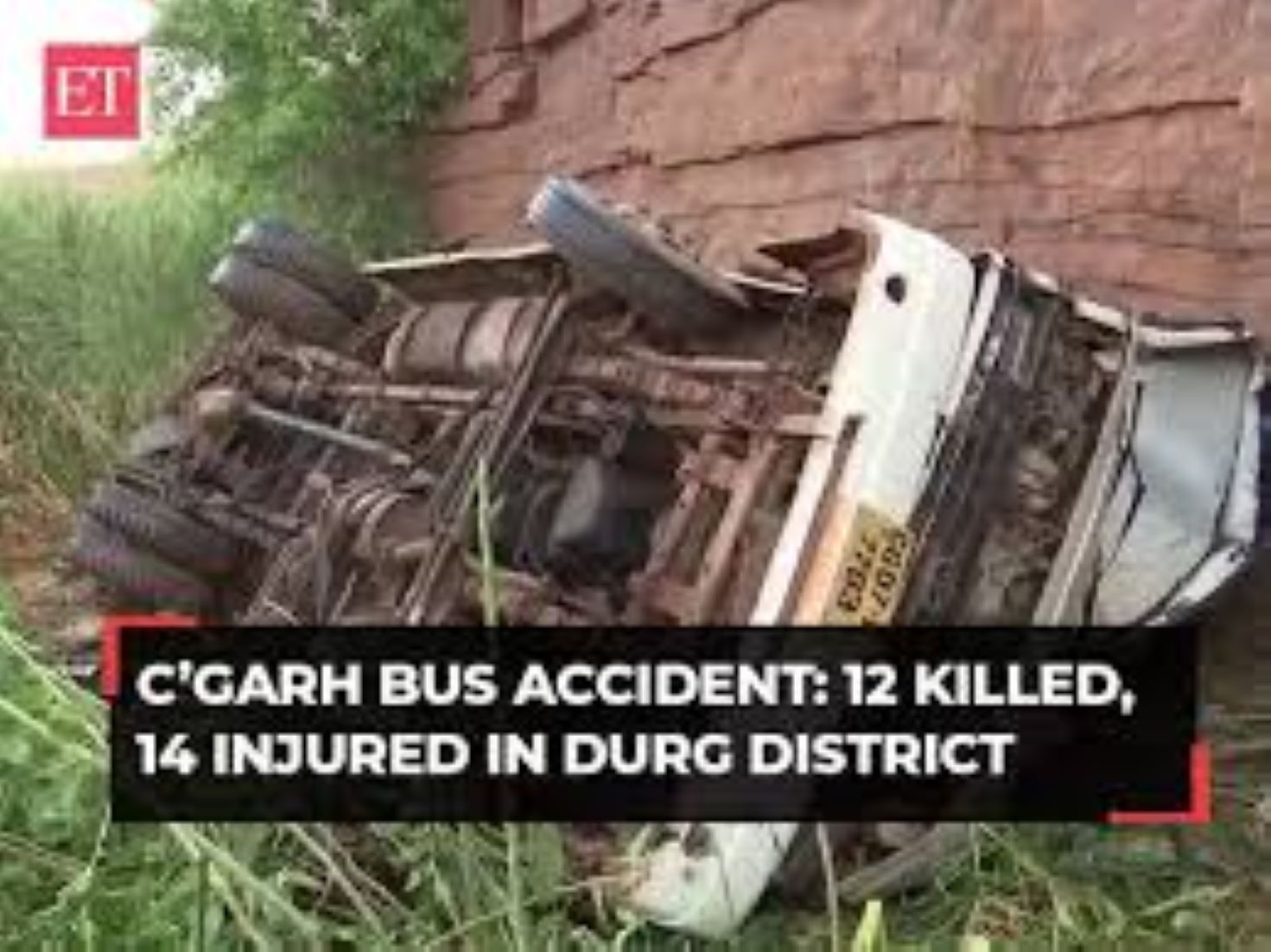 12 Died As Bus Fell Into Ditch In Central India